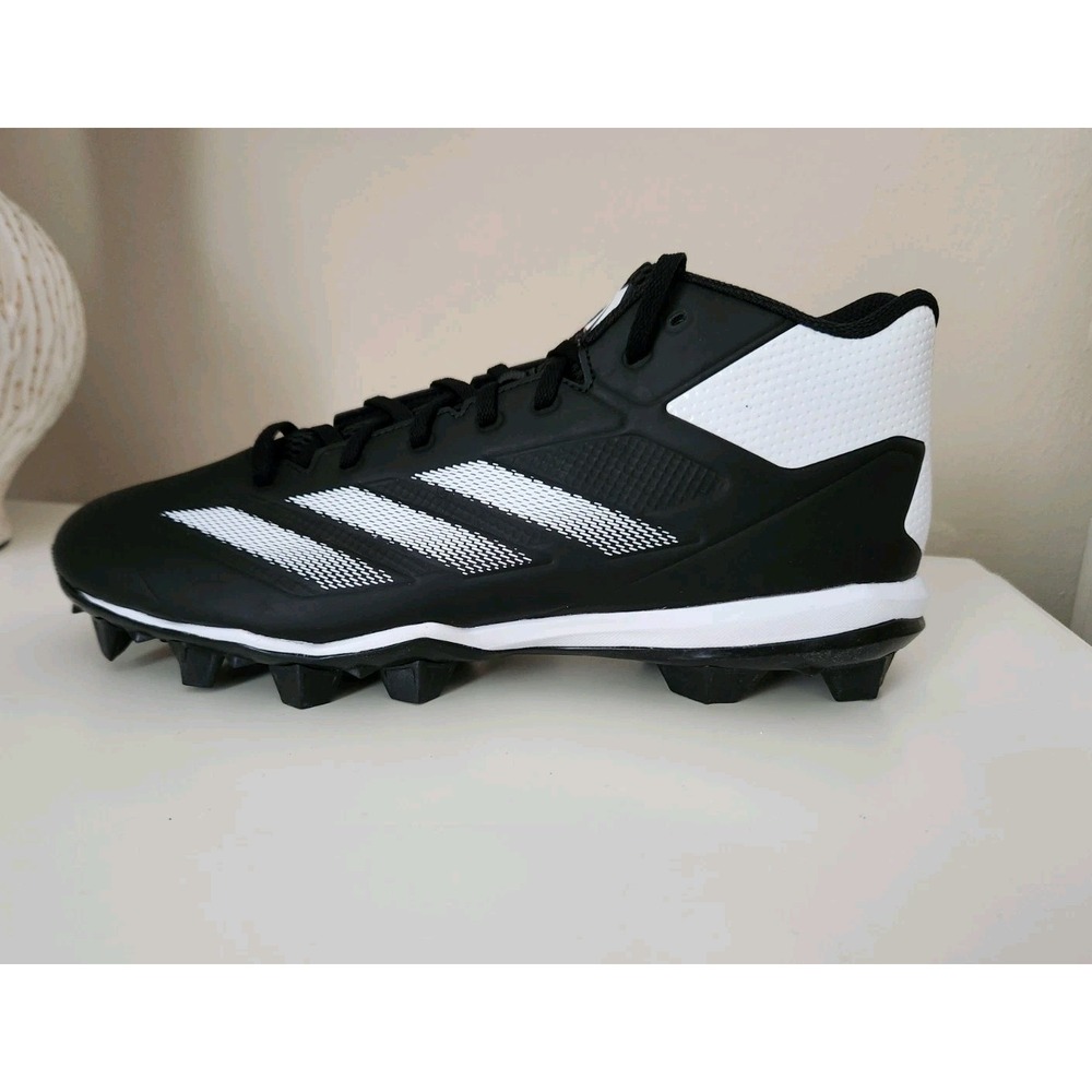 Adidas Adizero Impact ID0963 Men's Black White Baseball Cleats Size 13